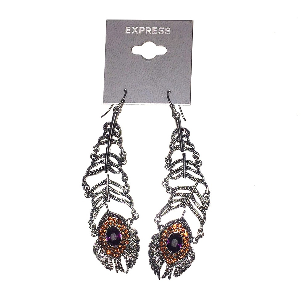 Peacock Earrings